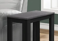 Monarch Specialties Accent Table, Side, End, Nightstand, Lamp, Living Room, Bedroom, Laminate, Black, Grey, Transitional