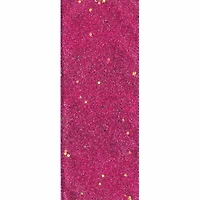 Offray 39mm Wired Glitterie Ribbon, Wired Glitterie