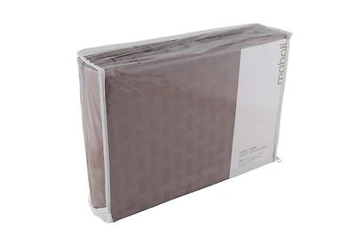 Ambassador Ensemble de draps en coton de 400 fils au pouce carré motif de bambou de Maholi