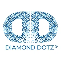 DIAMOND DOTZ® Sous-verres Champignons Édition Spéciale Kit d'art Broderie Diamant Taille des sous-verres: 4 pouces, Rond