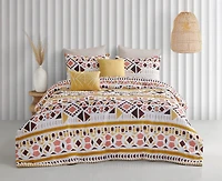 Chenille Mosaic 8 Piece Bed in a Bag