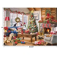 RoseArt - Colorluxe 1000 pièces -Noël douillet - Puzzle à emboîter pour adultes