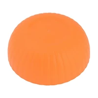 Mainstays Orange Polypropylene Round Bowl 1pc
