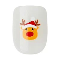 Ongles à presser des fêtes imPRESS - Longueur courte - Forme carrée - 30 ct. Kiss Impress Holiday