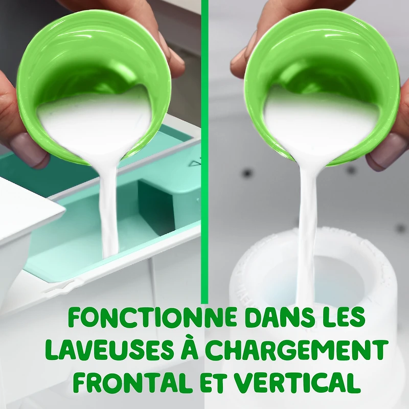 Assouplissant textile Gain, Original, compatible avec les laveuses HE
