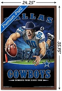 NFL Dallas Cowboys - End Zone 17 Wall Poster, 22.375" x 34"