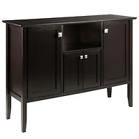Winsome Melba Buffet Cabinet/Sideboard, Coffee Finish