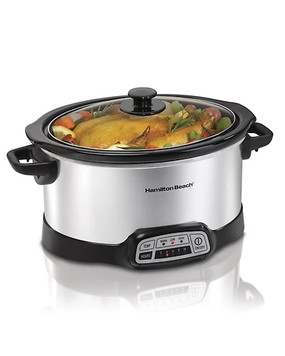 Hamilton Beach 6 Quart Programmable Slow Cooker 33463