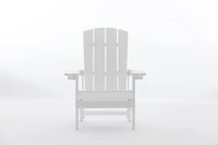 Tanfly Adirondack Chair – White – Polycarbonate – Indoor/Outdoor Use