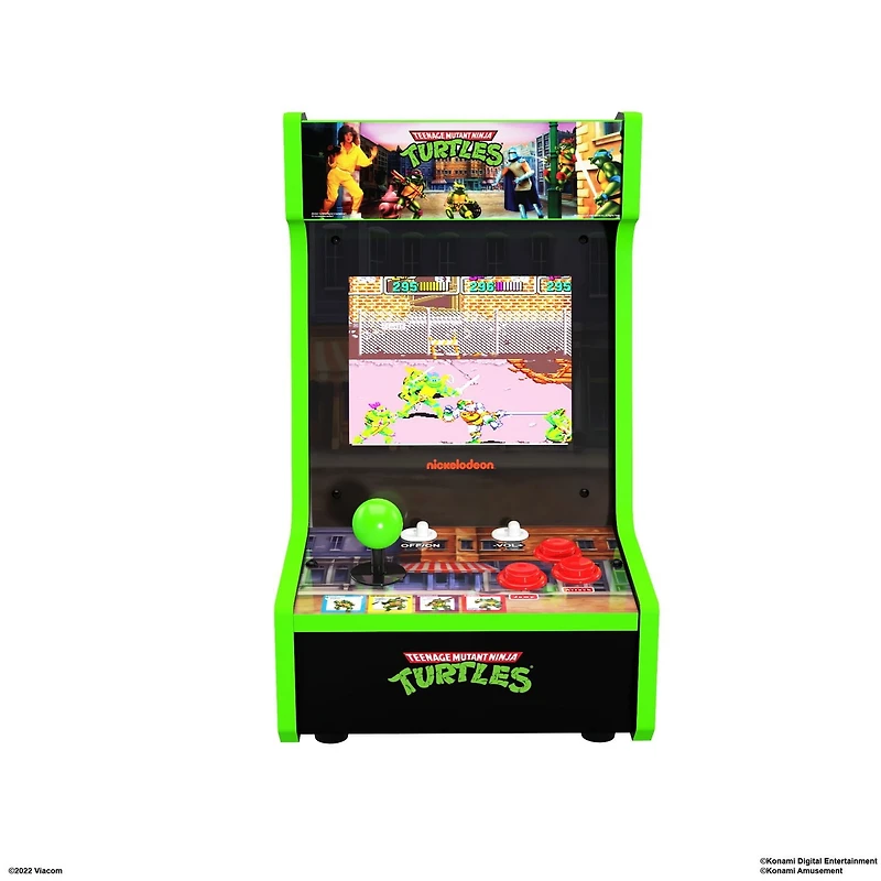 Arcade1UP Teenage Mutant Ninja Turtles Countercade 2 jeux en 1