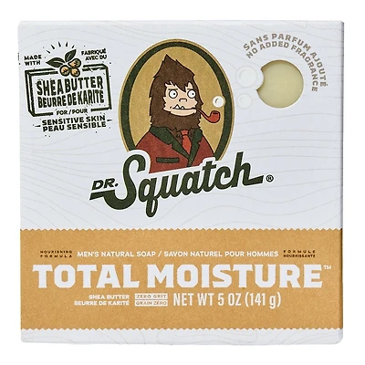 Total Moisture Savon en barre non parfumé au beurre de karité (INTL) DRSQ BEU KAR BAR FAR 5oz