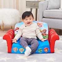 Marshmallow Furniture, Children's 2-in-1 Flip Open Foam Compressed Sofa, PAW Patrol