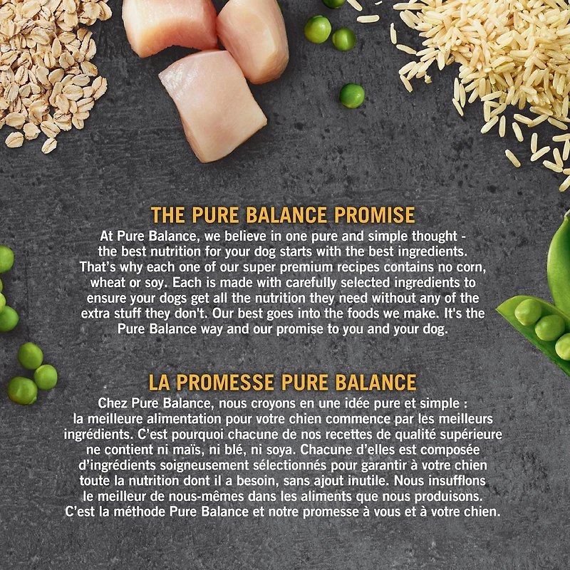 Pure Balance Chicken & Rice Recipe Dry Dog Food 3.6kg