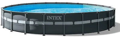 Piscine Hors Terre Intex 24 pi X 4,4 pi Ultra XTR avec pompe à filtre à sable