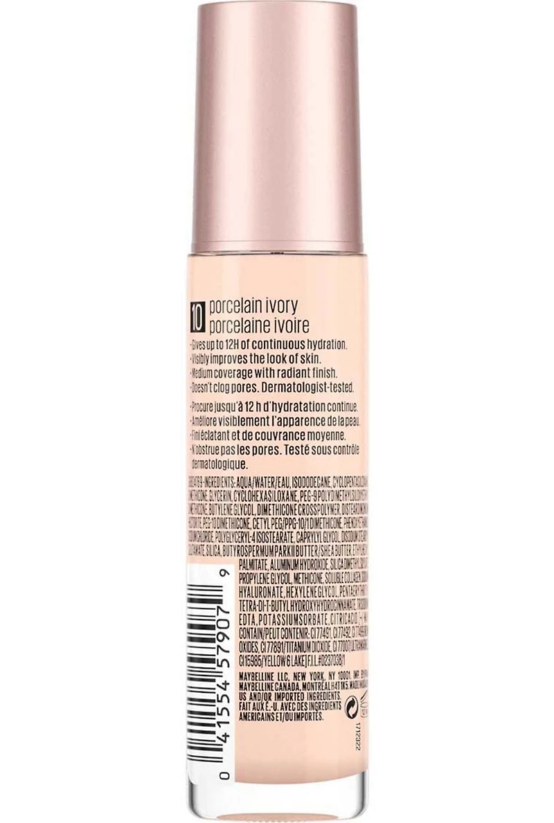 Radiant Liquid Medium Coverage Hydrating Foundation, Coverage foundation for normal to dry skin