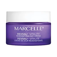 Marcelle Revival+ Vitality Redensifying Day Cream, 50 mL, Day cream hydrates, firms, targets menopause.