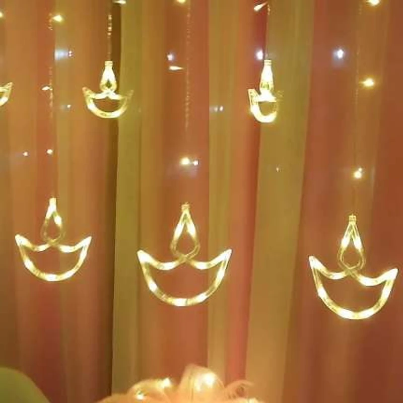 Also Sophia LED Diwali Diya Curtain Lights