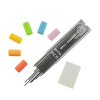 Crayons mécaniques rechargeables Pen+Gear #2 avec recharges de mine, 0,7 mm, lot de 6 Pack de 6