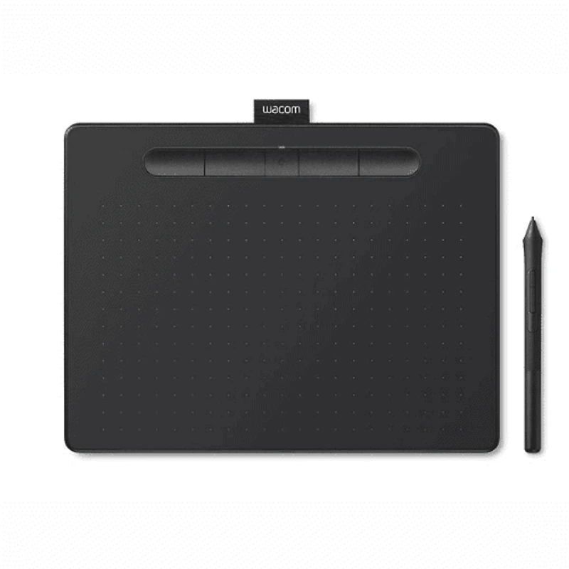 Wacom Intuos Tablette graphique Bluetooth de taille moyenne - Noir