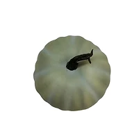 Citrouille en mousse verte Harvest, 15 cm, par Way To Celebrate