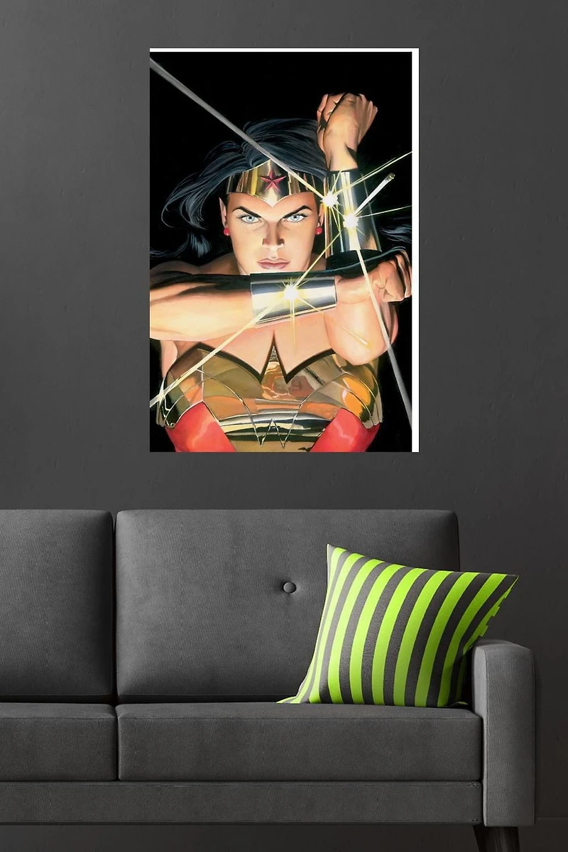 DC Comics Wonder Woman - Alex Ross Portrait Wall Poster, 22.375" x 34"