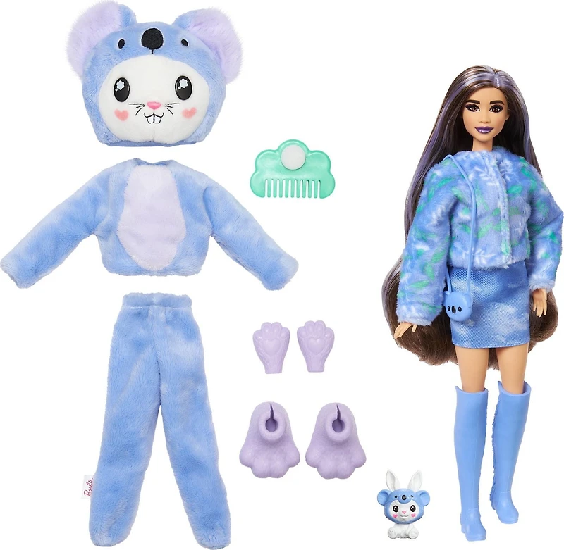 Barbie Cutie Reveal Doll - Blue Koala