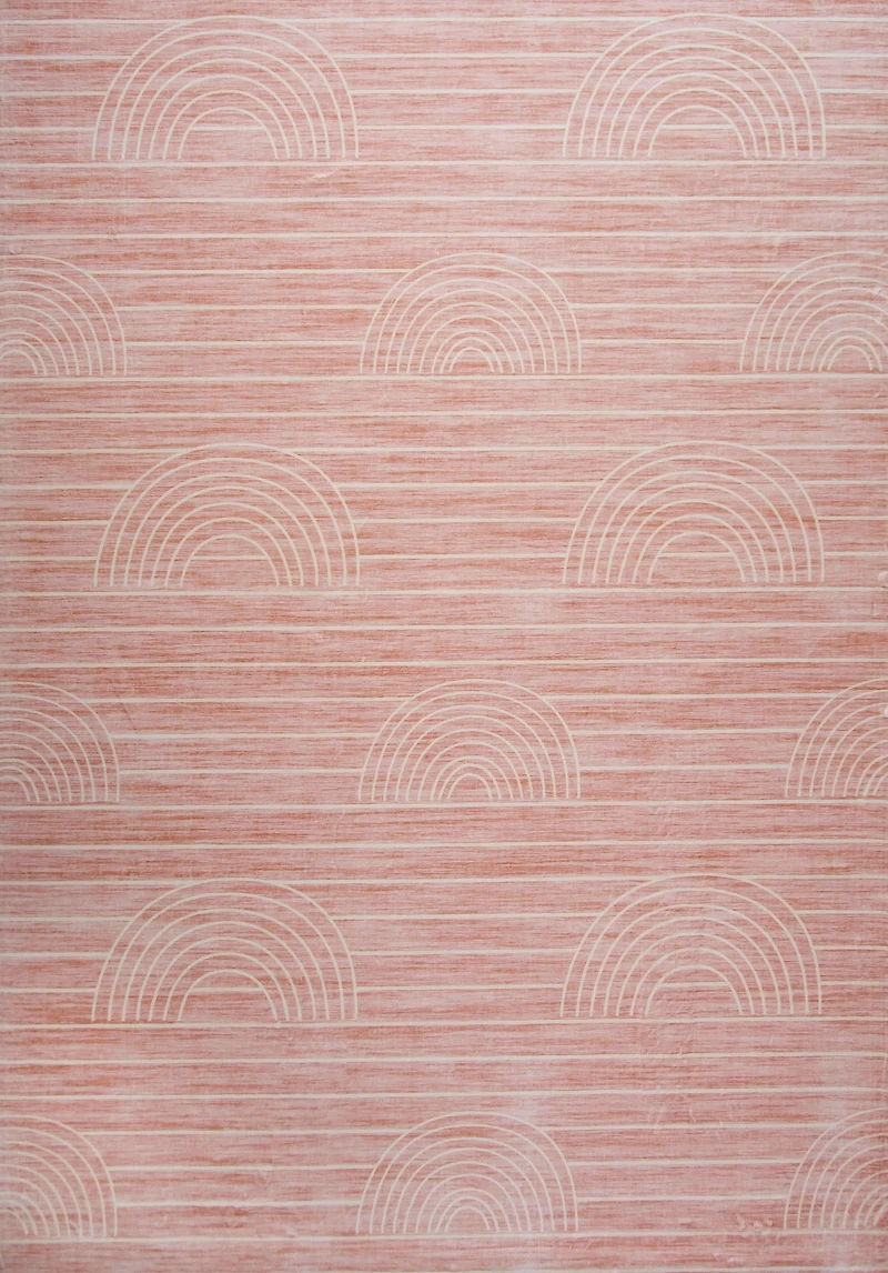 Tapis d'intérieur doux pour enfants, tapis de jeu arc-en-ciel Rug Branch