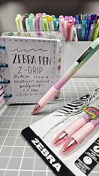 Z-Grip Smooth 3 pack, Ball point pen, black ink