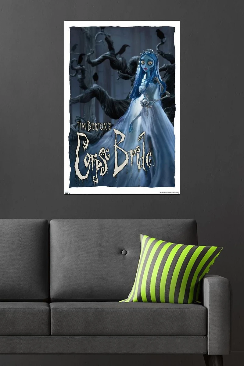 Tim Burton's The Corpse Bride - Bride Wall Poster, 22.375" x 34"