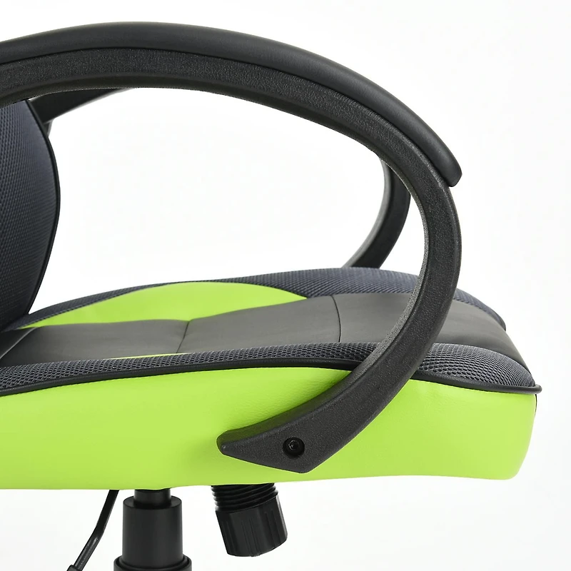 Homylin PU Leather Gaming Chair Desk High Back Swivel Rolling Racing Chairs Executive Desk Chair Adjustable Video Gaming Chairs