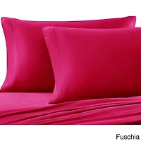 Johnson Home Huggable Jersey Knit Combed Cotton Easy Fit Sheet Set