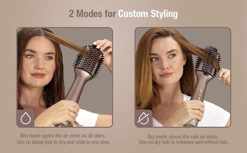 InfinitiPRO by Conair® 2-in-1 Wet-or-Dry Hot Air Styler