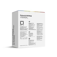 Cartouche de papier Polaroid Hi-Print 3x3 - 30 feuilles