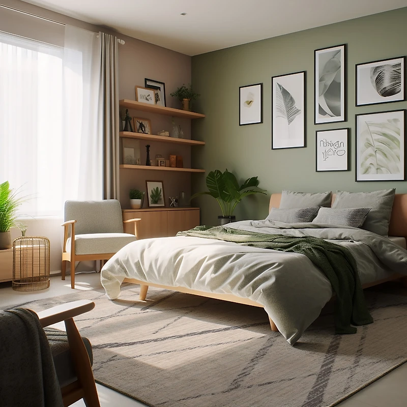 Tapis d'intérieur abstrait Branch Savannah 2' x 11' (taille exacte : 2'3" 11'), beige gris, contemporain - Entrée, couloir, salle de bain et cuisine