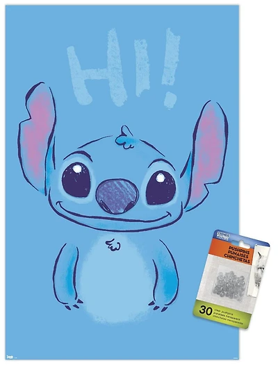Disney Lilo and Stitch - Hi Wall Poster, 22.375" x 34"