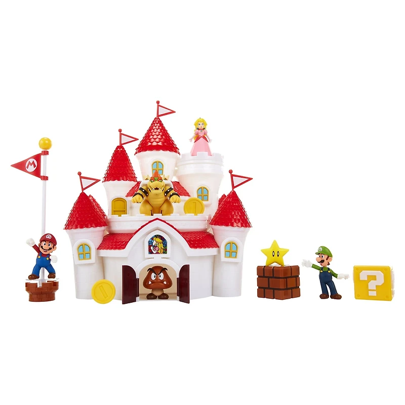 L’ensemble Château du Royaume Champignon de luxe Super Mario
