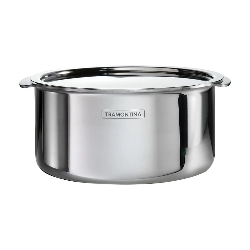 Tramontina Utsava Tri-Ply Clad Stainless Steel Covered Tope Patila