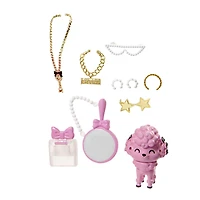 Barbie Extra Fancy Doll in Pink Gown with Pet, Toy for 3 Year Olds & Up