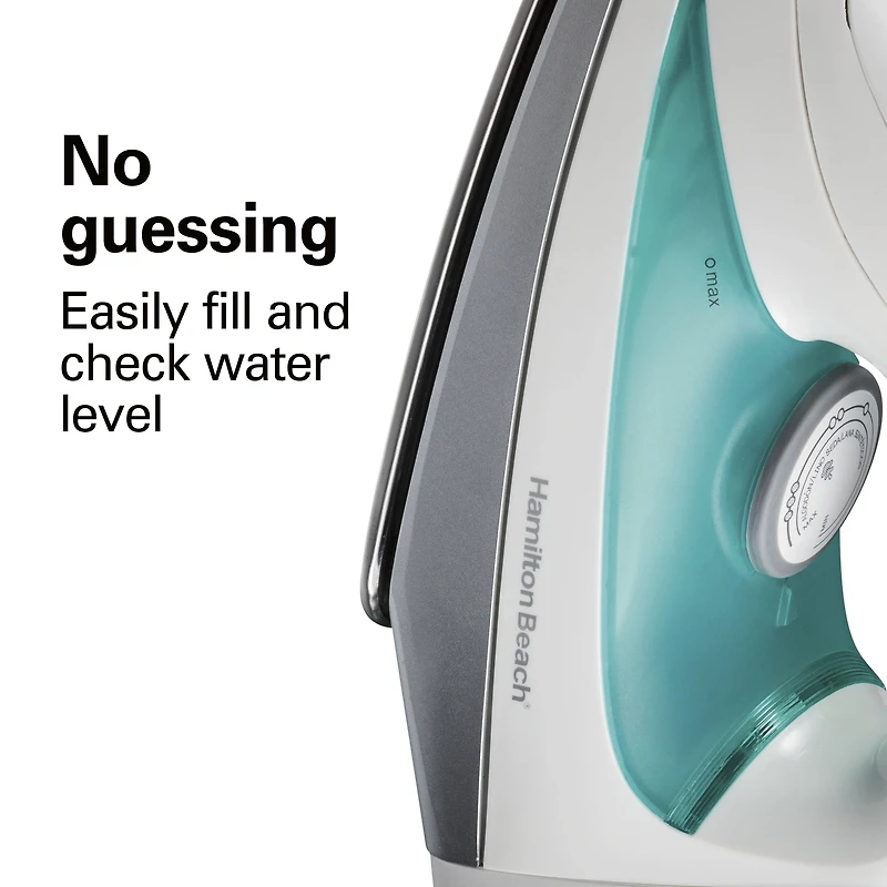 Hamilton Beach Steam Iron 14212C, White