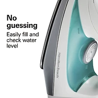 Hamilton Beach Steam Iron 14212C, White