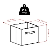 Winsome 92251 Capri Storage Shelf Set