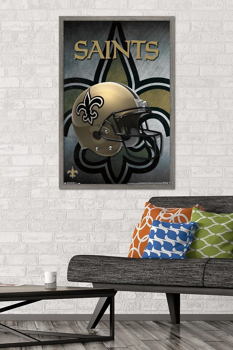 NFL New Orleans Saints - Helmet 16 Wall Poster