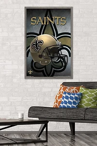 NFL New Orleans Saints - Helmet 16 Wall Poster