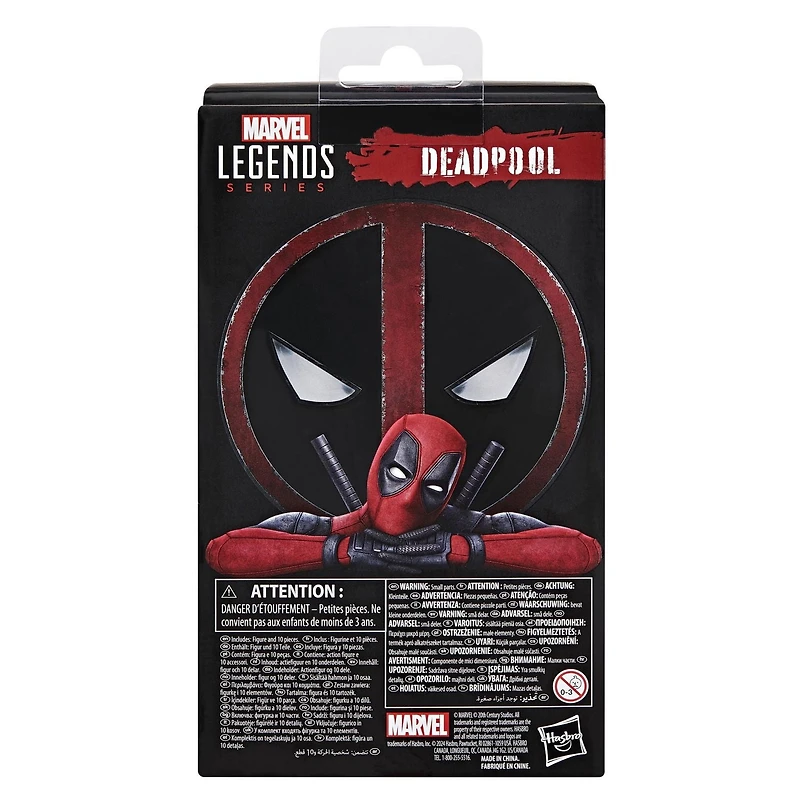 Marvel Legends Series, figurine Deadpool (15 cm), Deadpool 2, pièce de collection pour adulte