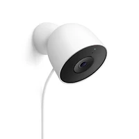 Caméra extérieure Google Nest (filaire, 2e génération) – Vidéo 2K et Gemini – Neige