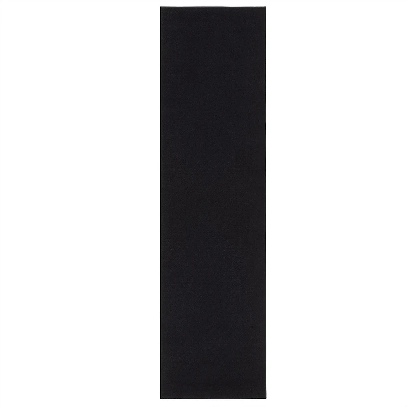 Ottomanson Ottohome Collection Non-Slip Rubberback Modern Solid Design Indoor Rug