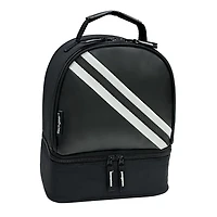 Tech Gear Dual Compartment Lunchbag - Preppy Stripe