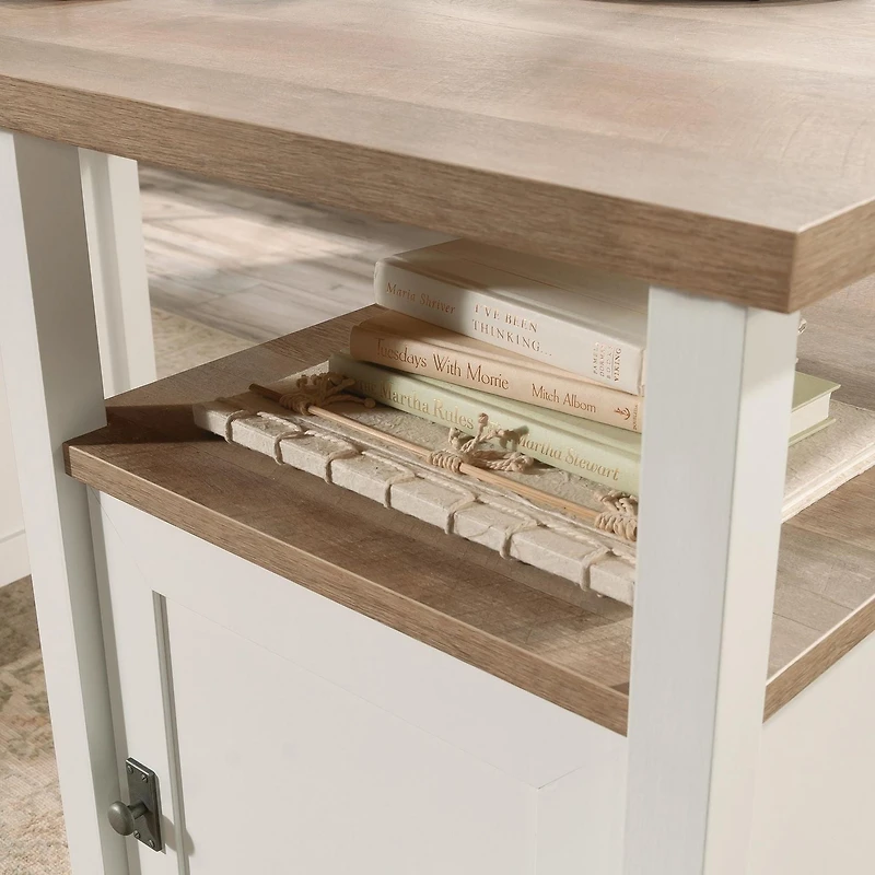 Sauder Cottage Road Desk, White, 430056