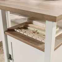Sauder Cottage Road Desk, White, 430056