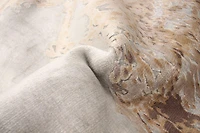 ECARPETGALLERY Tapis Métier Main pour Salon, Salle à Manger et Chambre à Coucher <br>Texturé Collection Galleria 5'3" x 7'6" en Gris